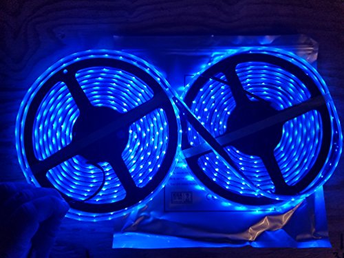 Marine Submersible LED Light Strip 12V 32FT BLUE, LED rope lights, Waterproof Led Lights,