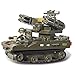 Sluban Air-Raid Drill Set Blocks Army Bricks Toy - Tor Anti-Aircraft Missiles & Abrams Tank