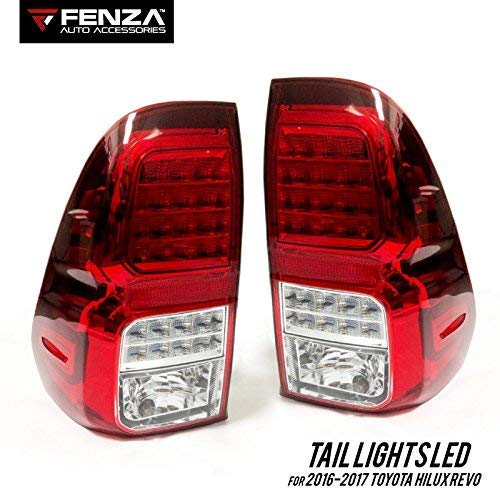 LED Tail Lights Set for 2016-2020 Toyota Hilux Revo Tail Lamp Pair LED LIGHTS