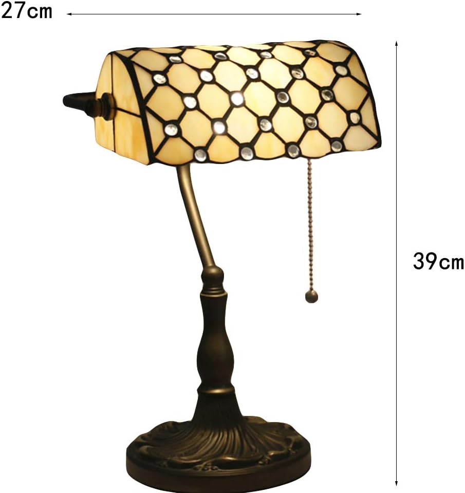 yellow bankers lamp
