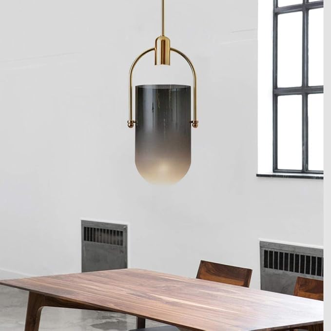 Araña de luces - Restaurante de arte posmoderno Cristal de fresno