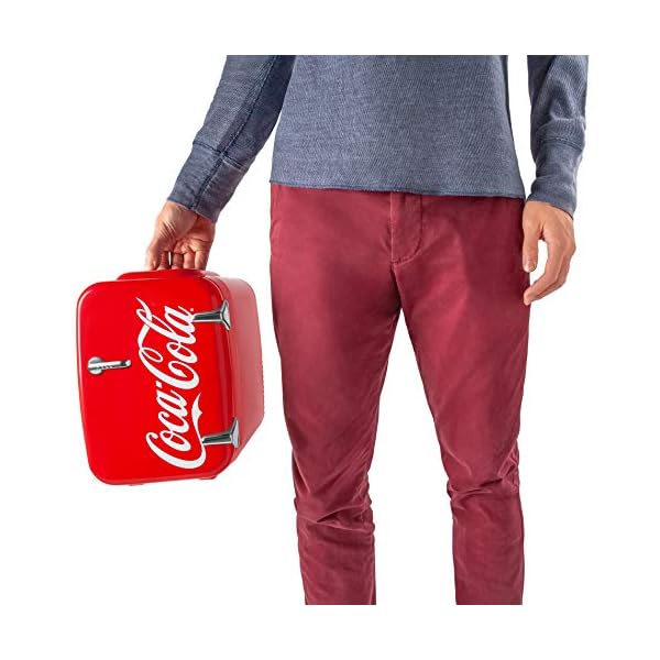 Coca Cola Vintage 4L Mini Refrigerador / Calentador 12v Portatil - Imagen 5