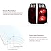 VIPMOTOZ Smoke Red Lens OE-Style Tail Light Lamp Assembly For 2006-2010 Jeep Commander, Driver & Passenger Side