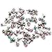 24pcs Mixed Colors 6mm Scrapbooking Pearl Brads Paper Fasteners