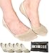 Women's No Show Socks 3 - 6 Pairs Thin Casual Low Cut Liner Anti-Bacterial Copper