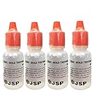 4 Bottles 18K Gold Metal Test Acid Karat Testing Liquid Solution Jewelry Tester
