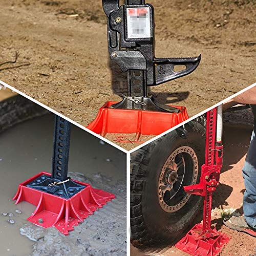 ROCCS Hi-Lift Jack ORB Off- Road Base for Hi Lift Jack/Sky Jack/Trail Jack to Alleviate Jack Hoisting Sinkage - Thumbnail 4