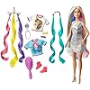 Barbie-GHN04-Fantasy-Hair-Doll Barbie Fantasy Hair Doll, Blonde, 2 Decorated Crowns, 2 Tops & Accessories for Mermaid and Unicorn Looks, Hairstyling…