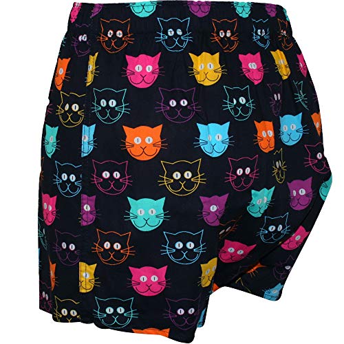 [- Happy Socks Men's Dots Wowen Boxer Boy Short  -]