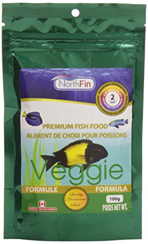 Northfin Food Veggie Formula 2mm Pellet 100 Gram Package
