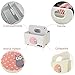 Baby Diaper Organizer, ANG Waterproof Foldable Baby Storage Basket,Nursery Organizer Caddy with Handle for Changing Table Diaper,Baby Shower Gift Baskets for Girls Boys (Sheep)