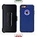 AlphaCell Cover Compatible with iPhone 6 Plus / 6S Plus | Full Body Protection with Carrying Belt Clip | Shockproof Protective (Navy Blue)