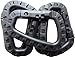 Tactical Carabiner Keychain - LeBeila Light Weight Polymer D-Ring Clip Hanging Hooks Super Strong Molded Carabiners Hanging Buckle (5PCS, Black)