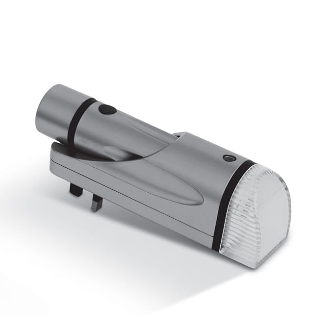 1Light UK/BS Plugin LED Night Light with Rechargeable Removable Torch