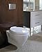 Toto CWT418MFG-2No.01 Aquia Wall-Hung Toilet and In-Wall Tank System-1.6-GPF / 0.9-GPF, Cotton