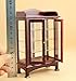 EatingBiting（R） 1:12 Dollhouse Miniature Doll Furniture Wooden Brown Display Cabinet Cupboard for Fairy Doll Home Scene 1:12 Dollhouse Miniature Doll Furniture Wooden Brown Display Cabin