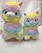 JINGYJOE Large Rainbow Alpaca Plush 18 Inches Tall