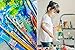 PAXCOO 32 Pcs All Purpose Paint Brush Value Pack, Nylon Hair Artist Acrylic Paint Brushes Great with Acrylic, Oil, Watercolor, Gouache (29 Brushes with 3 Paint Palettes)