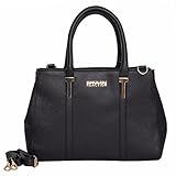 Kenneth Cole Reaction KN1860 Triple Entry Harriet Satchel Handbag (BLACK)