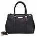 Kenneth Cole Reaction KN1860 Triple Entry Harriet Satchel Handbag (BLACK)