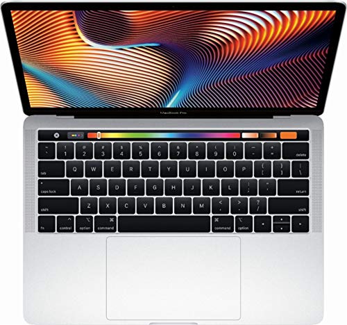 Apple 13" MacBook Pro, Retina, Touch Bar, 3.1GHz Intel Core i5 Dual Core, 8GB RAM, 256GB SSD, Silver, MPXX2LL/A