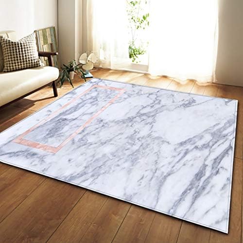 Carpets & Rugs Simple marble patterned carpet living room bedroom dining floor mat for Bedrooms living room kitchen foyer Kids Rooms Decor (color : F, Size : 180 * 120cm)