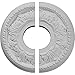 Ekena Millwork CM11HE2 Helene Ceiling Medallion, 11 7/8