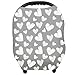 Nursing Cover - Breastfeeding Cover Carseat Canopy for Baby Infant, Car Seat Covers for Babies by YOOFOSS (Grey)