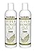 NutriBiotic Vanilla Chai Super Shower Gel (Pack of 2) with Matricaria, Cucumber, Comfrey and Grapefruit Seed Extract, 12 fl. oz.