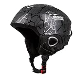 SUNVP Ski Helmet Upscale Warmest Windproof Adult Integrally Snow Sports Snowboard Snowmobile Skateboard Helmets for Women Men