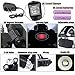 Rockbirds LED Headlamp, 3 Beads Waterproof with 4 Modes Adjustable Hands Free Headlight Helmet Light, UL Rechargeable Batteries + UL Charger + MINI LED Flashlight