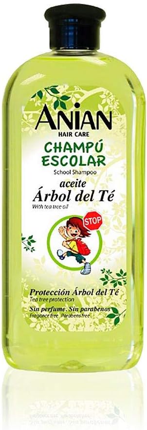 Anian Aceite Arbol Te Champú Protección Ecole Shampoo