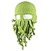 Amurleopard Unisex Barbarian Knit Beanie Octopus (0green)