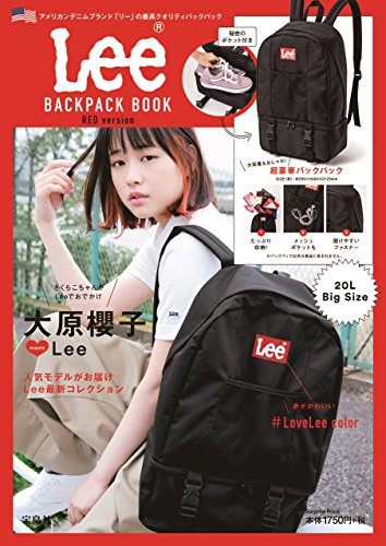 Lee BACKPACK BOOK RED version 画像 A