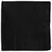 DII Solid Napkin Set Collection, 20x20, Black, 6 Piece