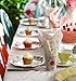 Talking Tables Truly Scrumptious Floral Plates for a Tea Party, Wedding, Multicolor (24 Pack)
