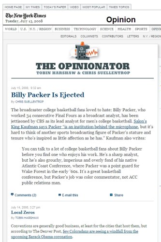 The Opinionator by The New York Times Co.