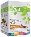 Vega One All-in-One Nutritional Shake, Vanilla Chai 1.6 oz Drink Mix packets, 10 Count