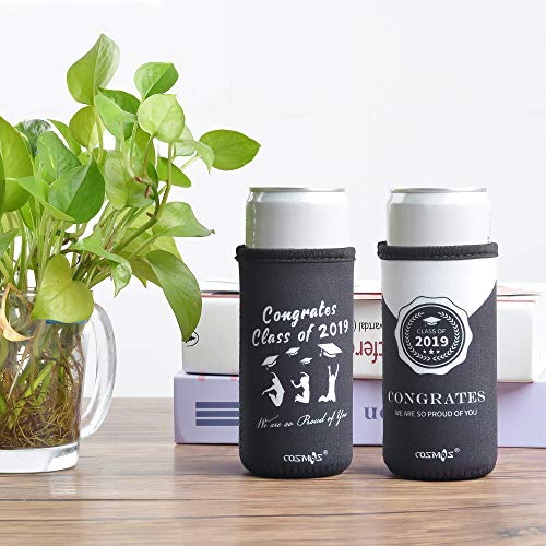 image for CM Soft Neoprene Slim Can Sleeves Insulators Slim Can Covers for 12 Fl