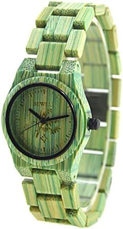 2018 new quartz watch slim models luxury Ceramic models couple watches fashion waterproof Leather Strap(1060AL) (light green)