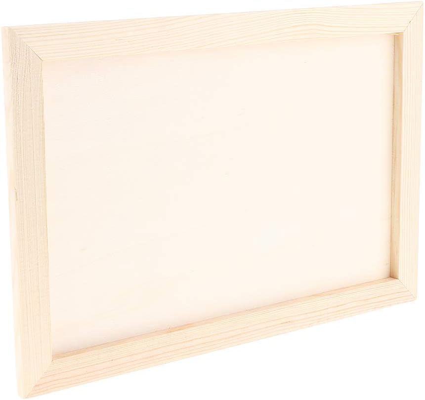 Dailymall DIY Picture Frames, Craft Frame, Unfinished Solid Pine Wood