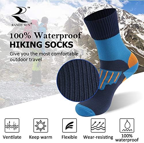 Waterproof breathable socks for men and women, priced at $18.99.