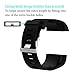 KingAcc for Fitbit Surge Bands, Replacement Band Strap for Fitbit Surge Watch Fitness Tracker Original Wrist Band Accessories Small & Large