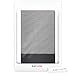 kwmobile Case Compatible with Huawei MediaPad M5 8 - Case PU Leather and Canvas Cover with Stand Feature - Grey/Black