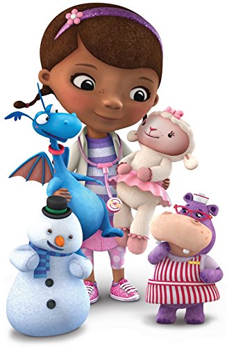 Doc McStuffins - Chilly Lambie Stuffy Hallie - For Light-Colored Materials - Iron On Heat Transfer 5