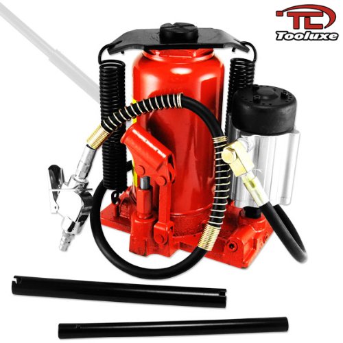 Tooluxe 31010L Low Profile Air Hydraulic Bottle Jack 20 Ton