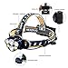 LED Headlamp rechargeable, Goreit Brightest High 6000 Lumen LED Headlight, USB Rechargeable Waterproof Flashlight with COB Work Light, Head Torch for Camping, Hiking, Outdoors