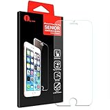 iPhone 6 Plus Protector,1byone Ultra-Clear iPhone 6s/6 Plus Film, High Definition (HD) Tempered Glass Screen Protector for iPhone 6/6s Plus with 9H Hardness and Easy Installation