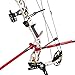 Kingwolfox Bow Stabilizer Double Adjustable V-Bar Mount Quick Disconnect for Compound Bow