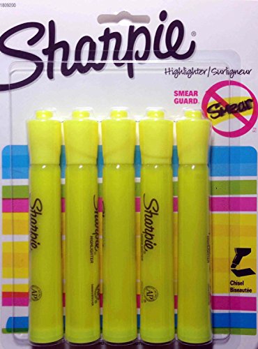 Sharpie accent highlighter tank style chisel tip fluore…